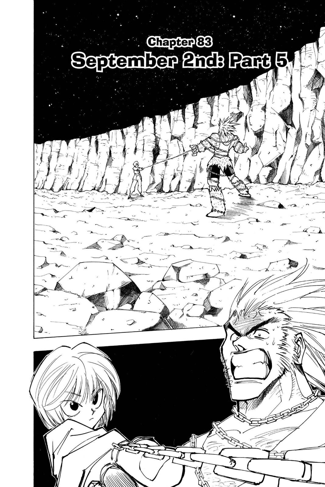 Hunter x Hunter Chap 83 - Next Chap 84