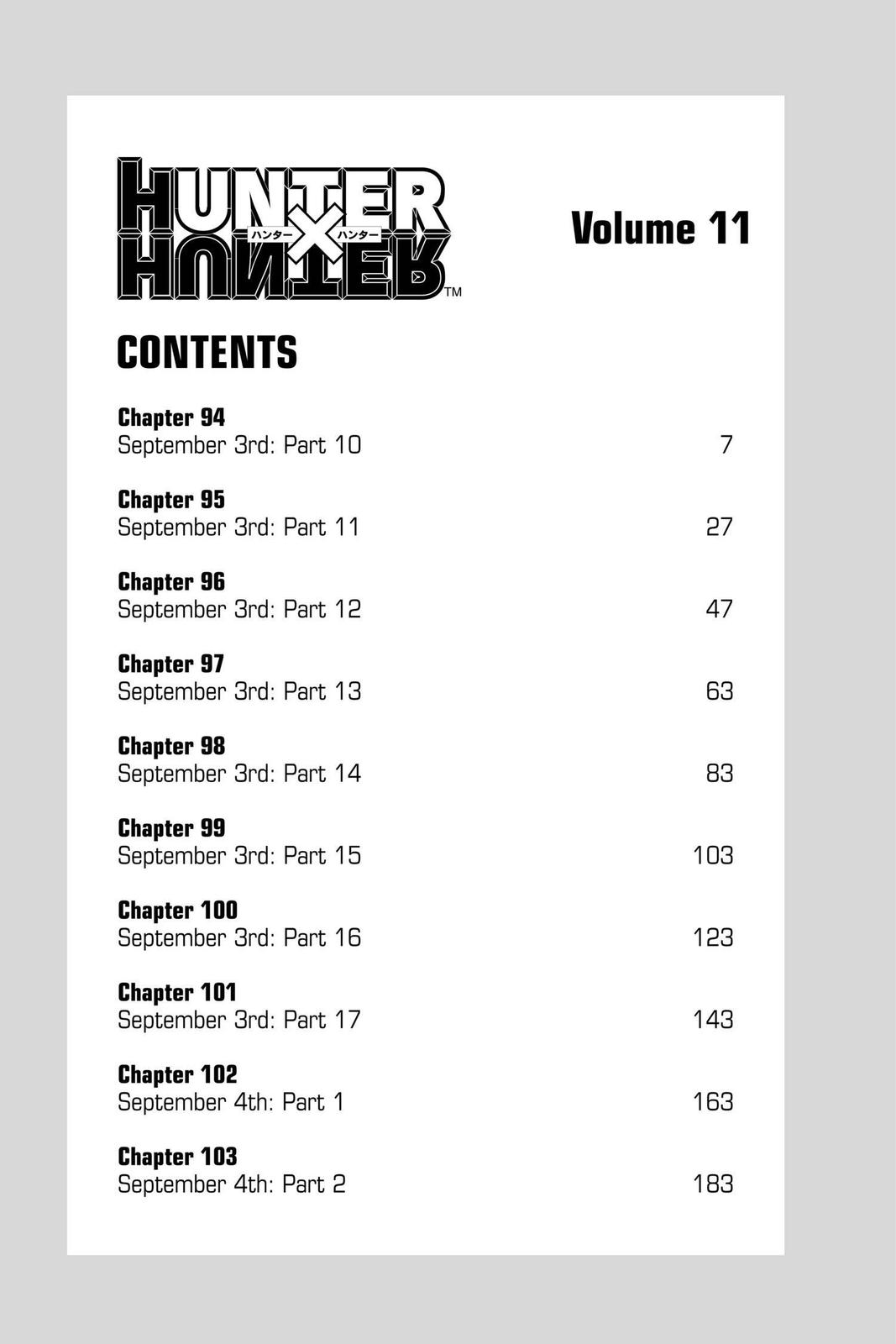 Hunter x Hunter Chap 94 - Next Chap 95