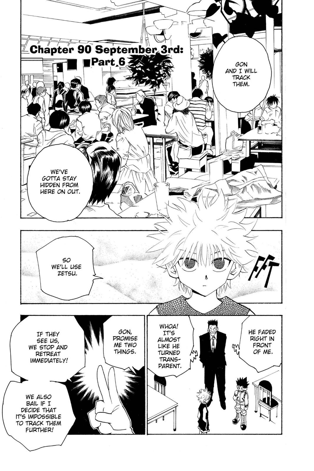 Hunter x Hunter Chap 90 - Next Chap 91