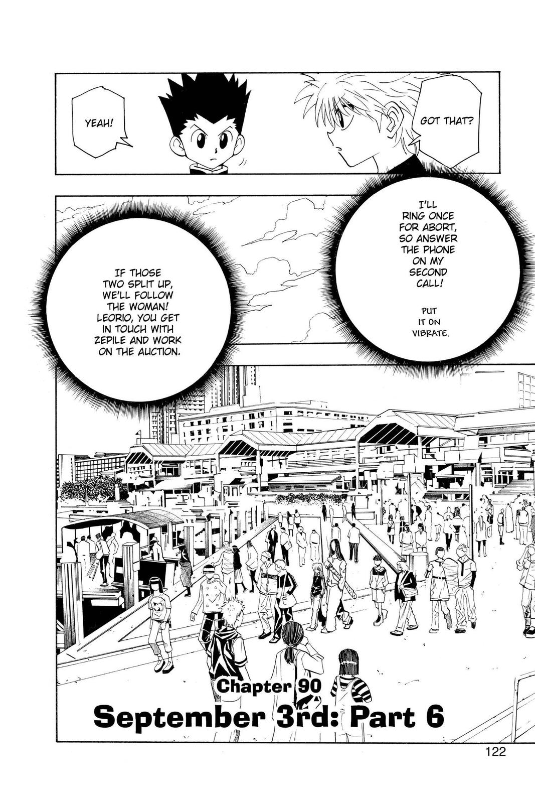 Hunter x Hunter Chap 90 - Next Chap 91