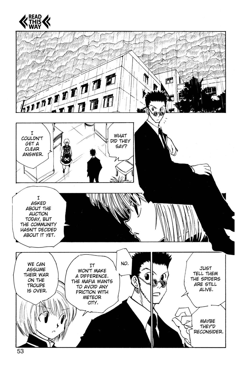 Hunter x Hunter Chap 107 - Next Chap 108