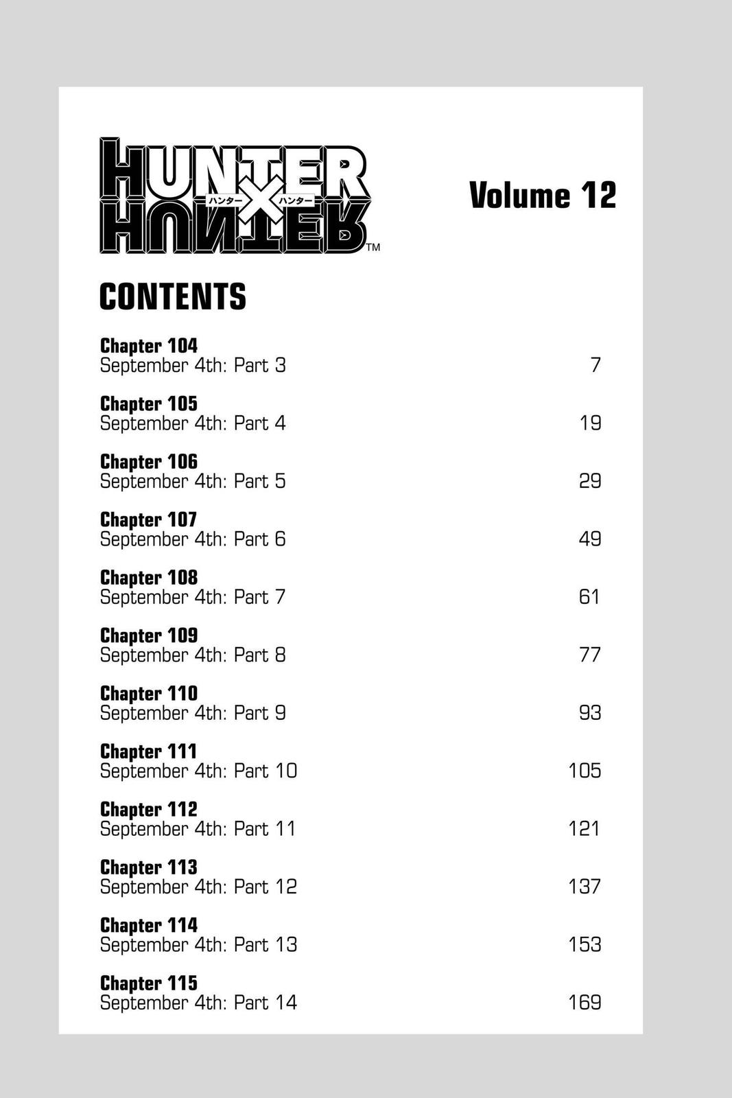 Hunter x Hunter Chap 104 - Next Chap 105