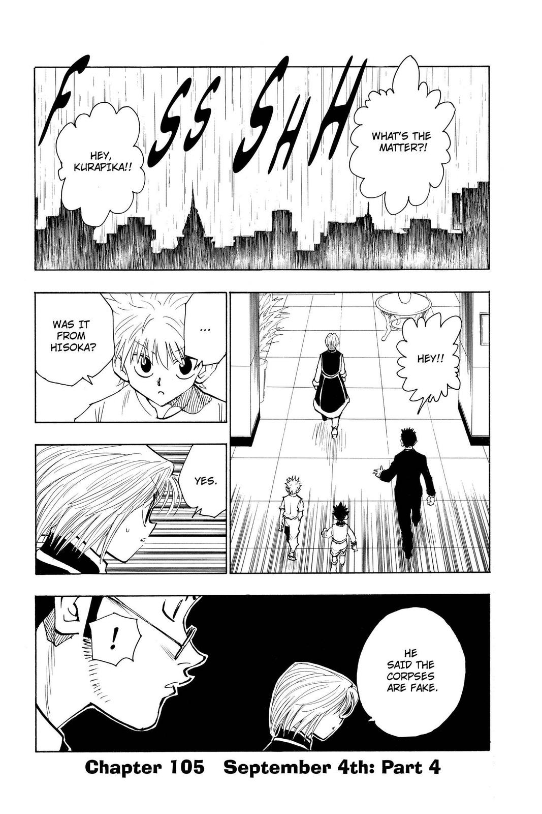Hunter x Hunter Chap 105 - Next Chap 106