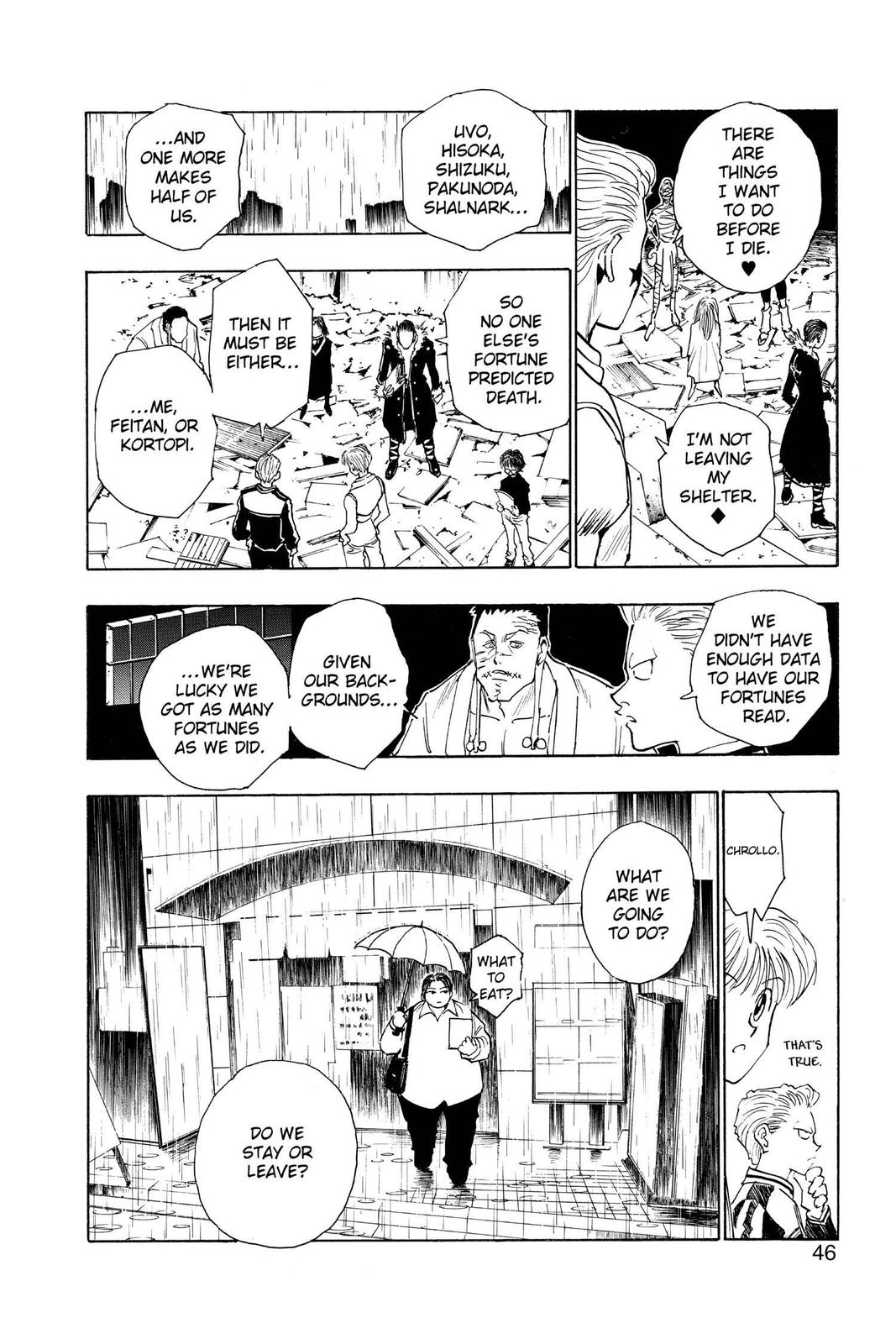 Hunter x Hunter Chap 106 - Next Chap 107