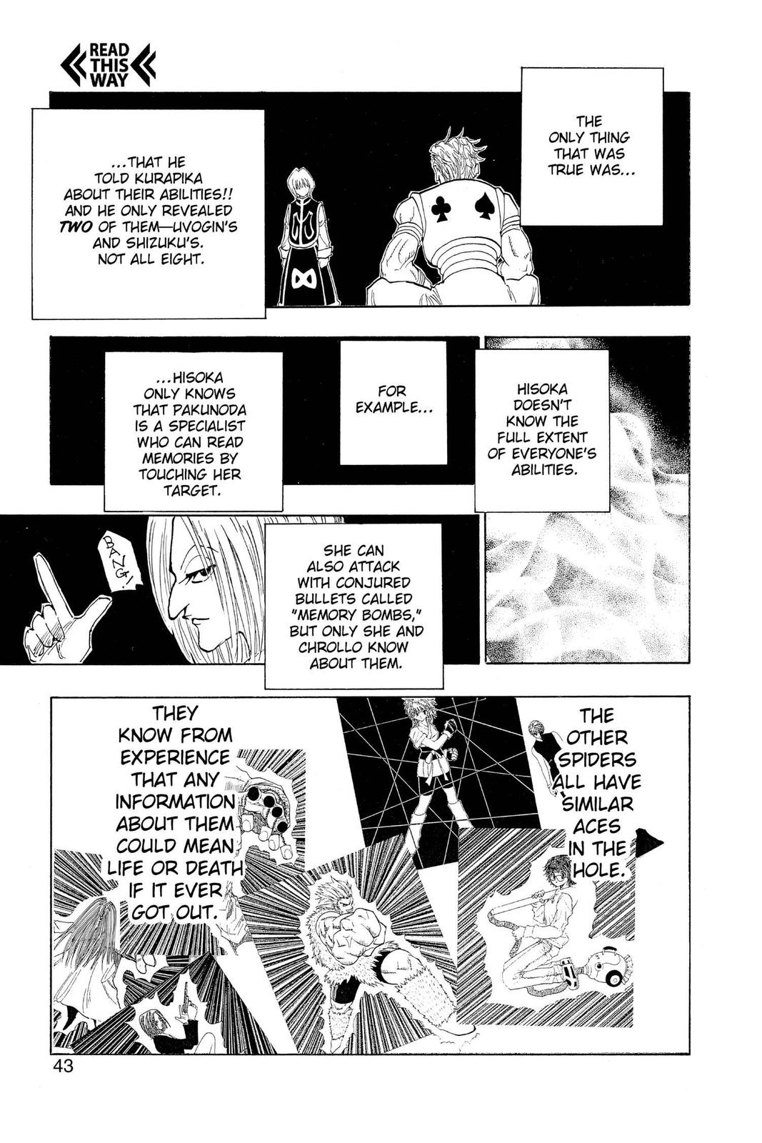 Hunter x Hunter Chap 106 - Next Chap 107