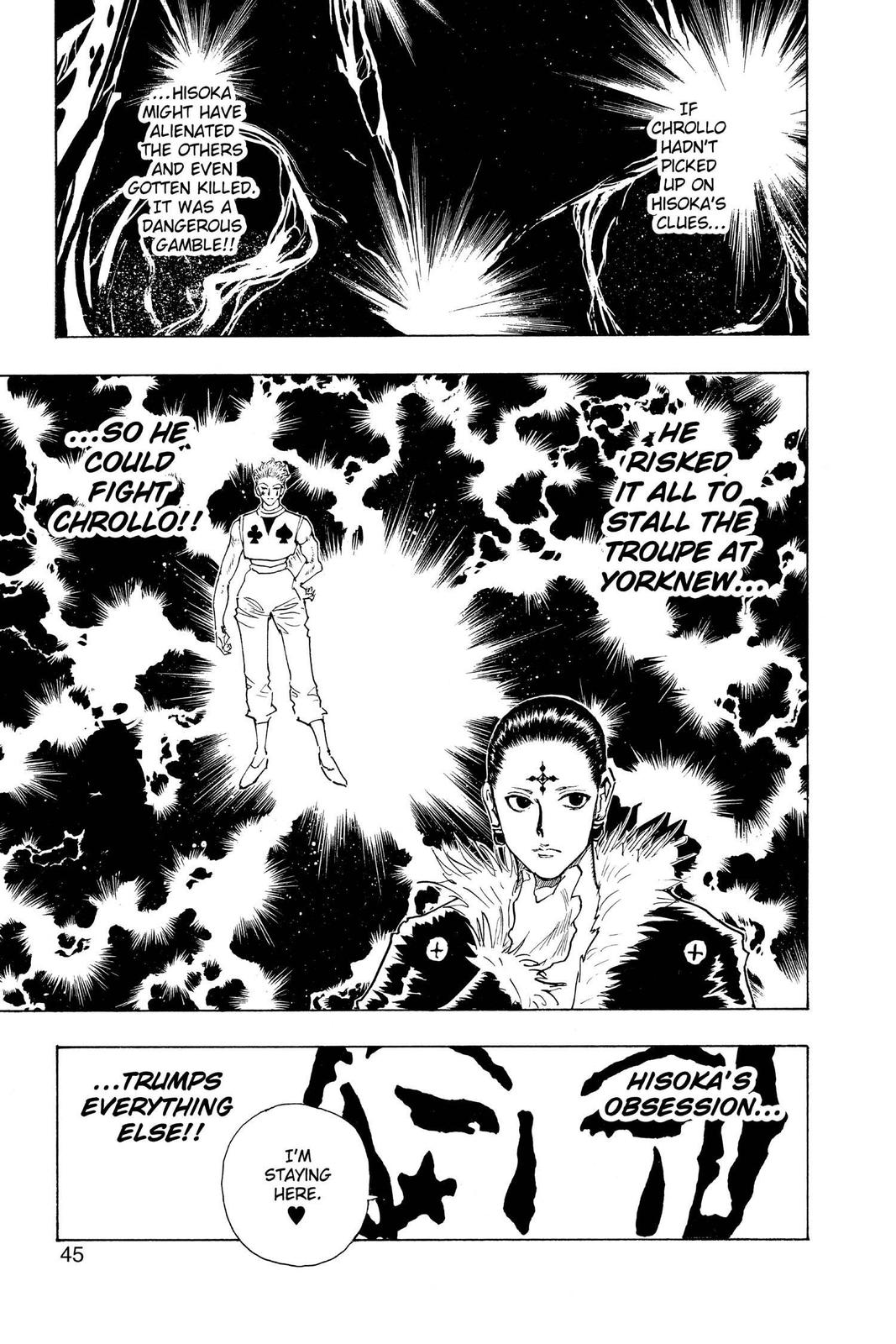 Hunter x Hunter Chap 106 - Next Chap 107