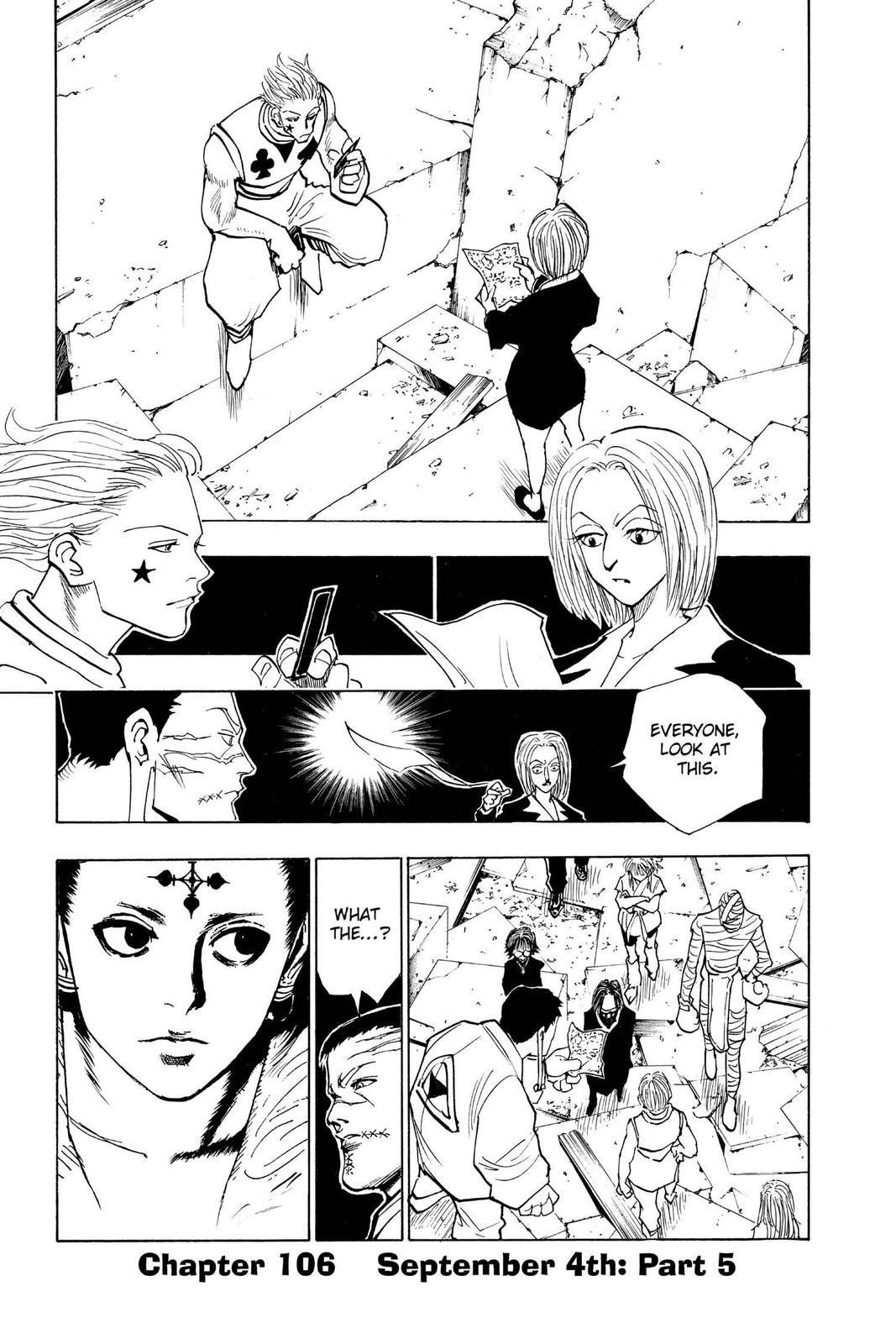 Hunter x Hunter Chap 106 - Next Chap 107