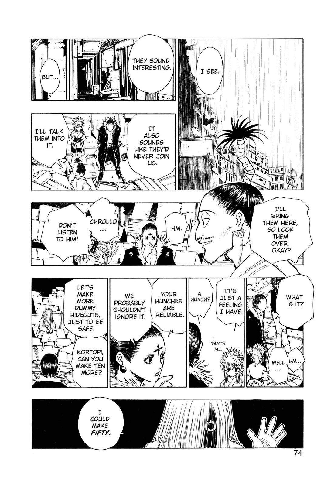 Hunter x Hunter Chap 108 - Next Chap 109