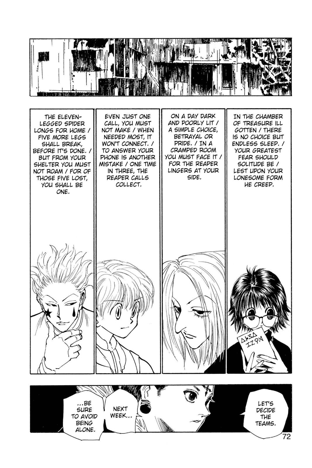 Hunter x Hunter Chap 108 - Next Chap 109