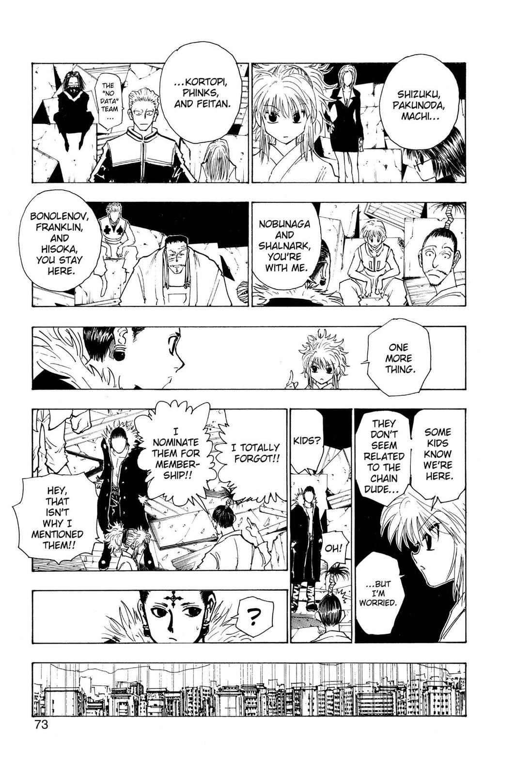 Hunter x Hunter Chap 108 - Next Chap 109
