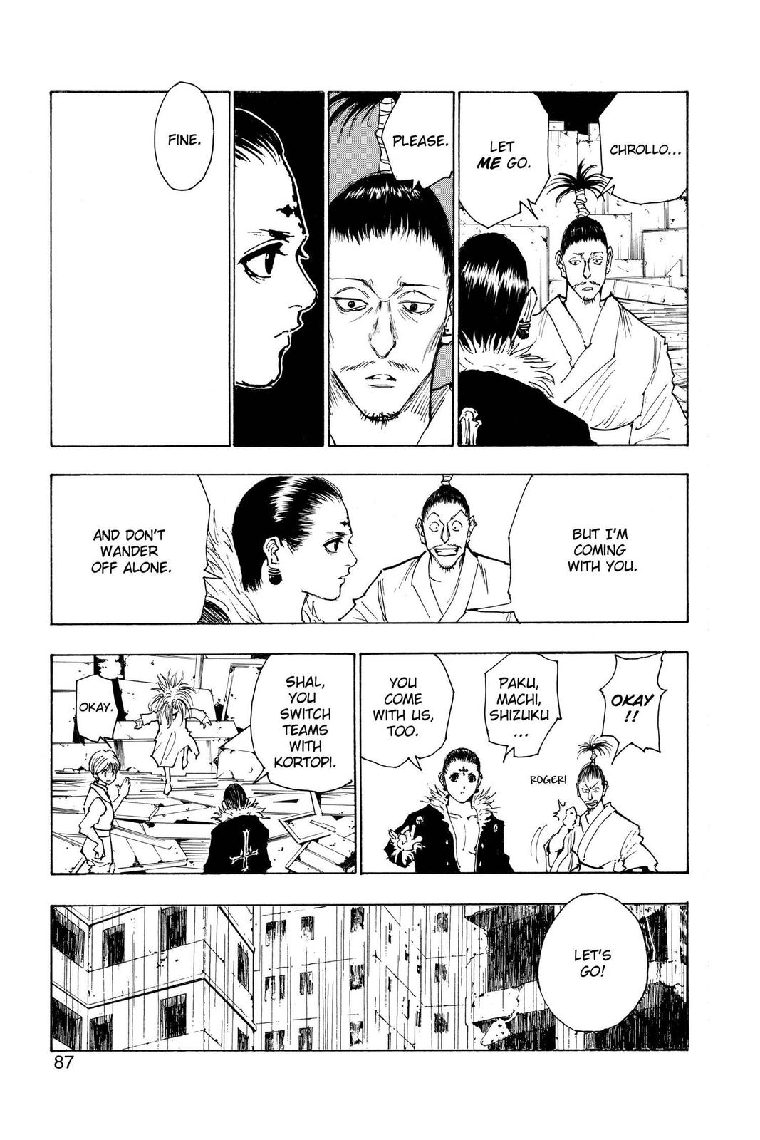 Hunter x Hunter Chap 109 - Next Chap 110