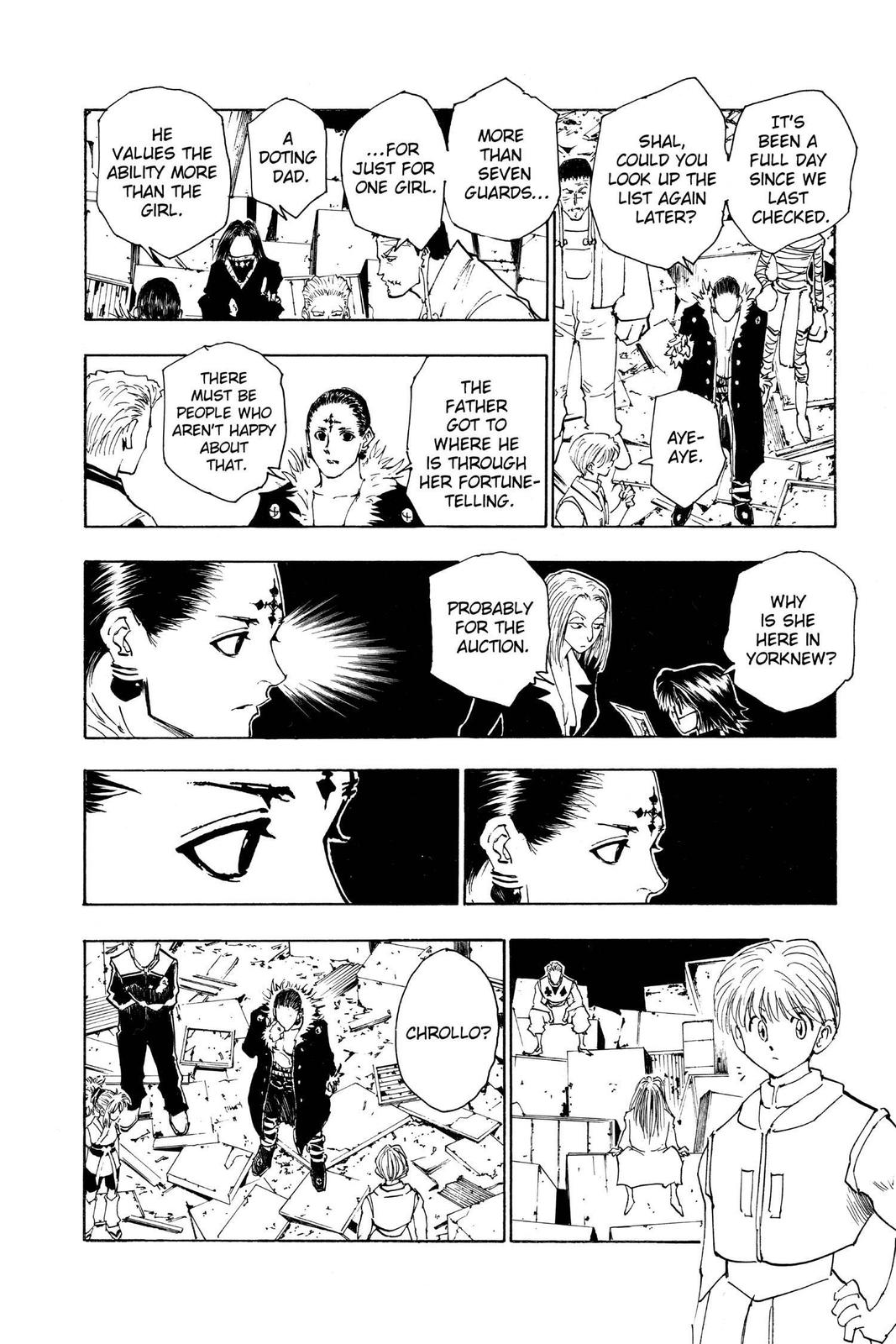 Hunter x Hunter Chap 109 - Next Chap 110