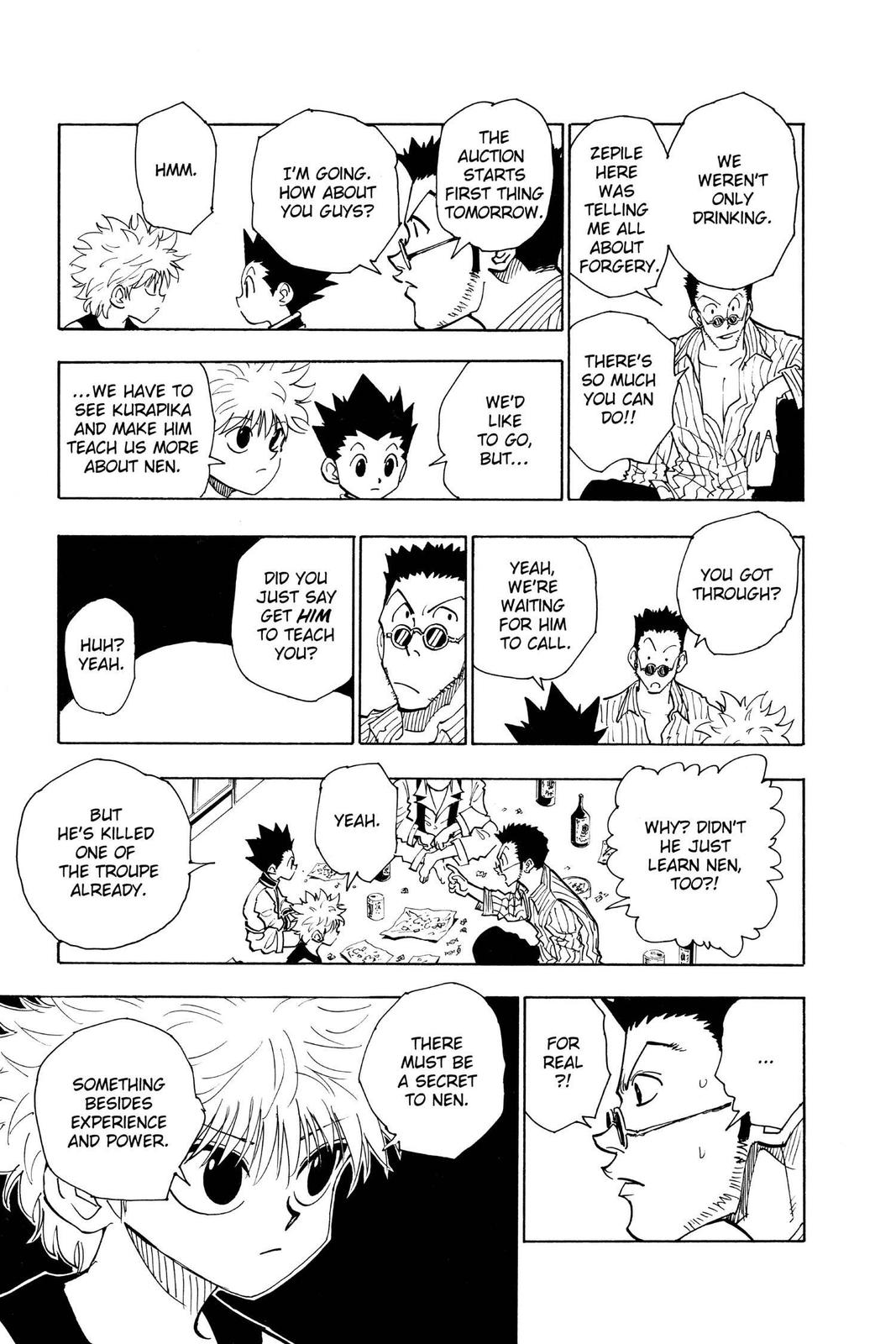 Hunter x Hunter Chap 101 - Next Chap 102