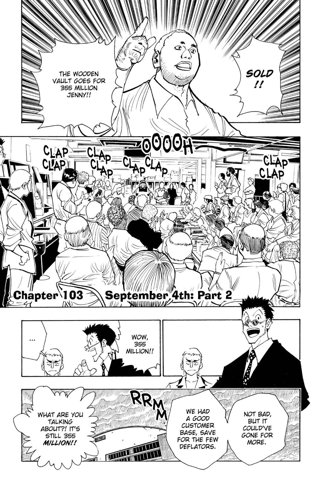 Hunter x Hunter Chap 103 - Next Chap 104