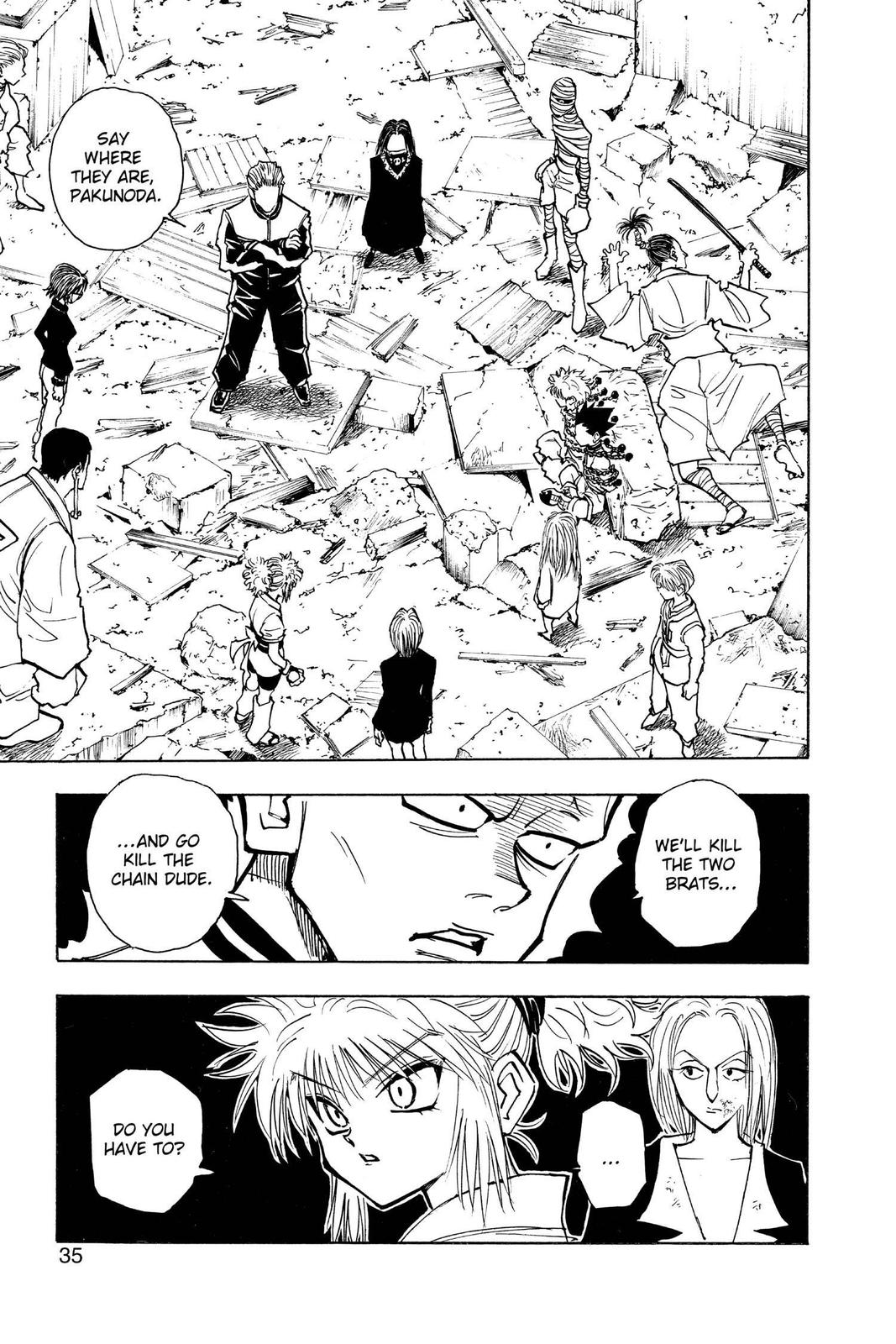 Hunter x Hunter Chap 117 - Next Chap 118