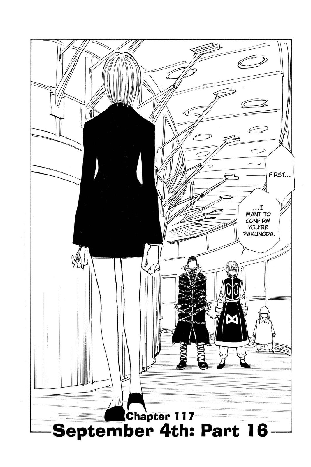 Hunter x Hunter Chap 117 - Next Chap 118