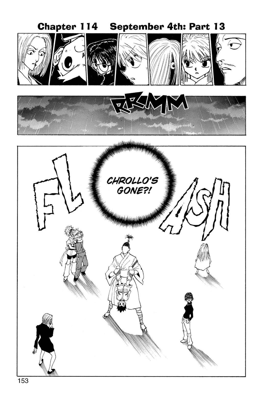 Hunter x Hunter Chap 114 - Next Chap 115