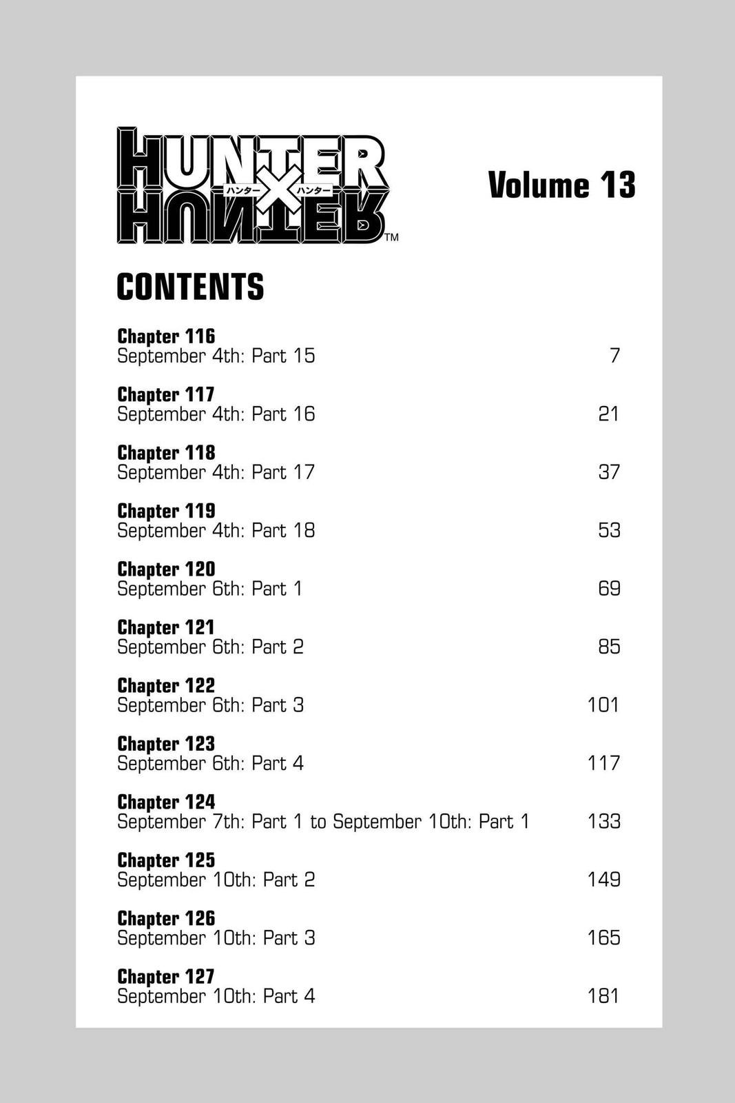 Hunter x Hunter Chap 116 - Next Chap 117