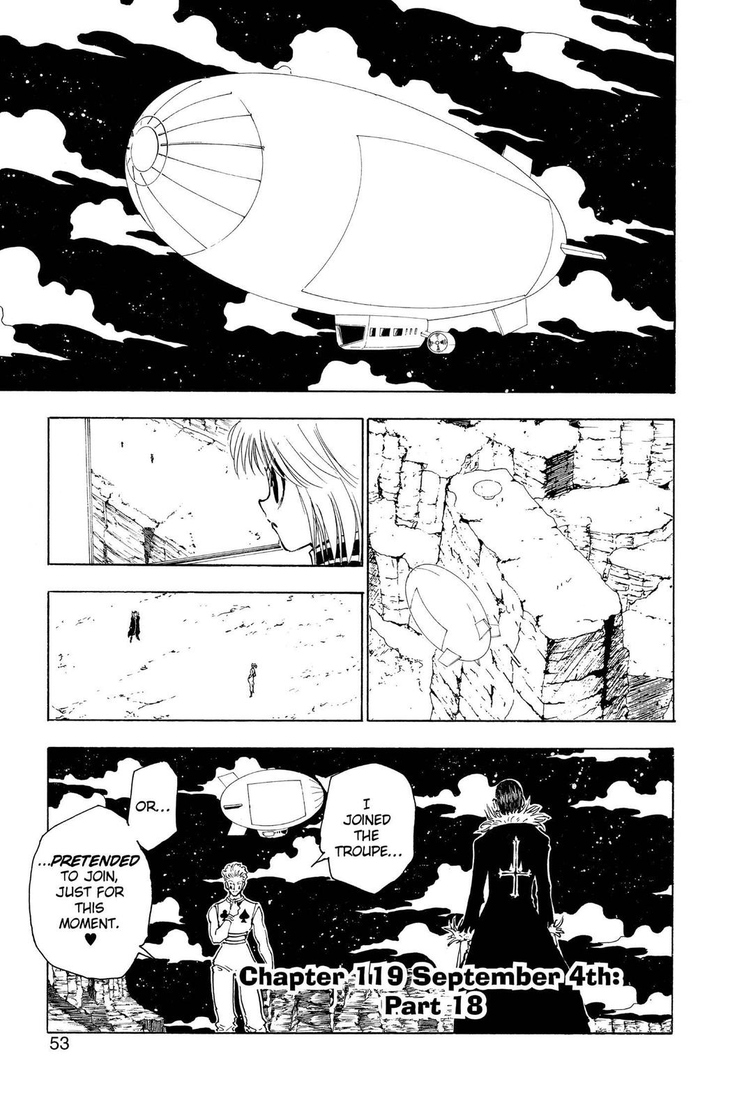 Hunter x Hunter Chap 119 - Next Chap 120
