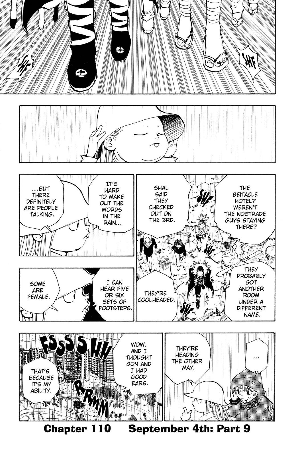 Hunter x Hunter Chap 110 - Next Chap 111