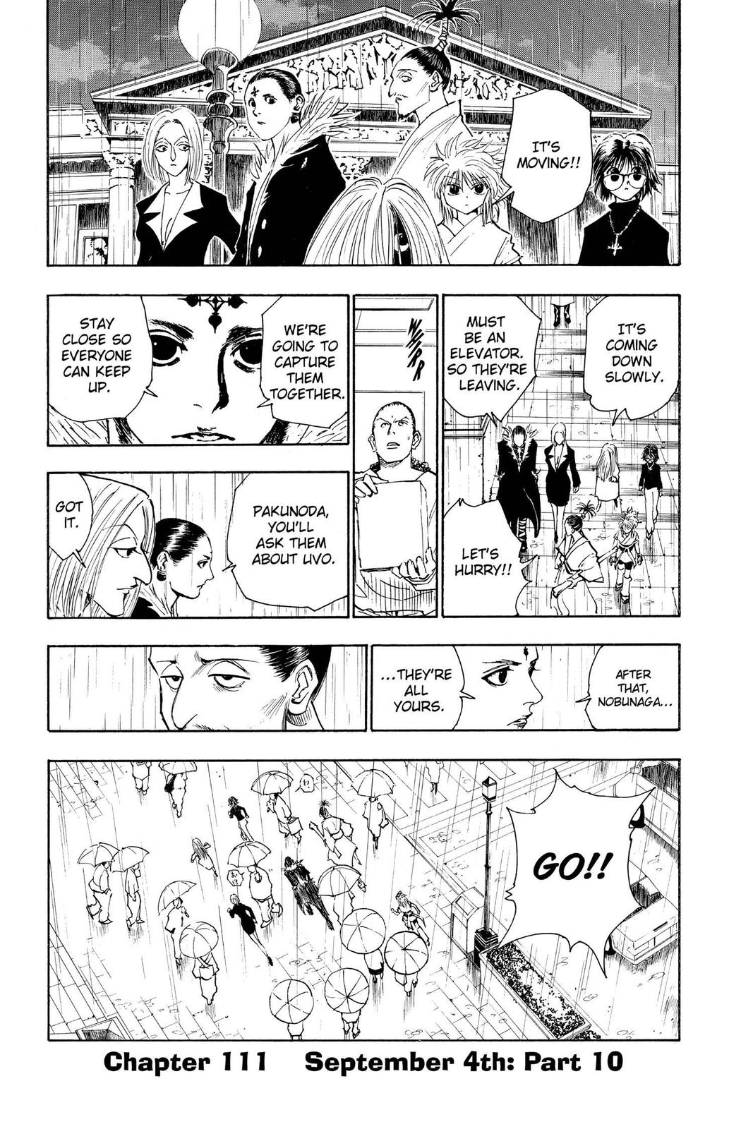Hunter x Hunter Chap 111 - Next Chap 112