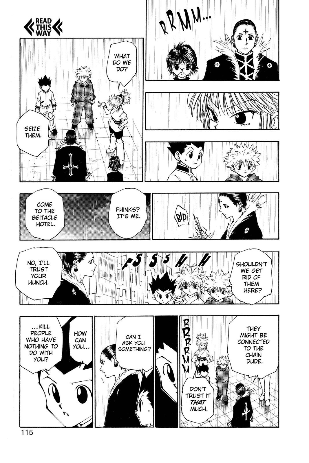Hunter x Hunter Chap 111 - Next Chap 112