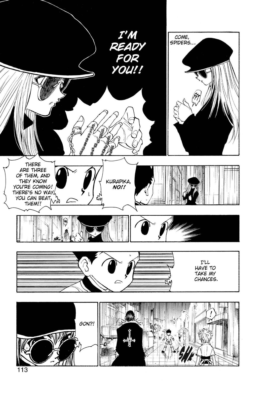 Hunter x Hunter Chap 111 - Next Chap 112
