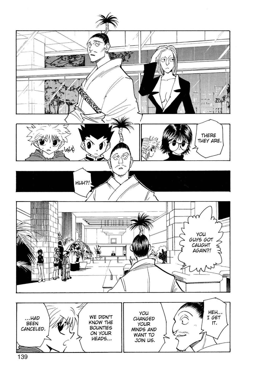 Hunter x Hunter Chap 113 - Next Chap 114