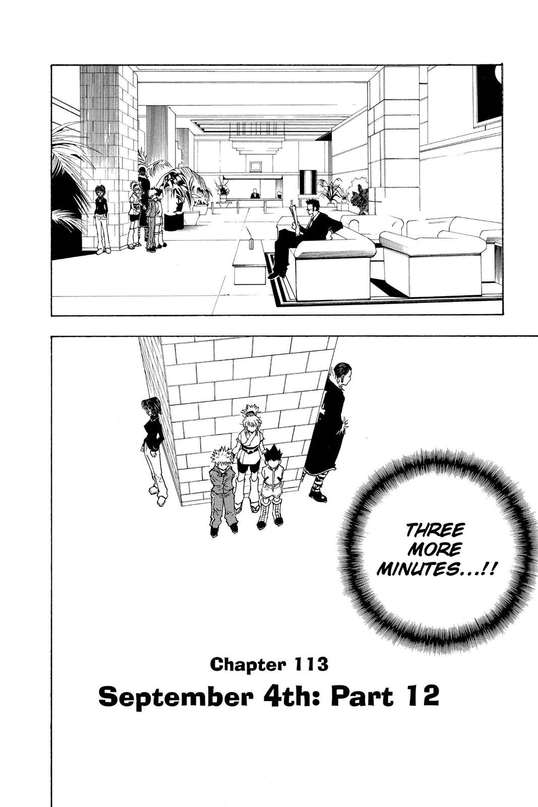 Hunter x Hunter Chap 113 - Next Chap 114