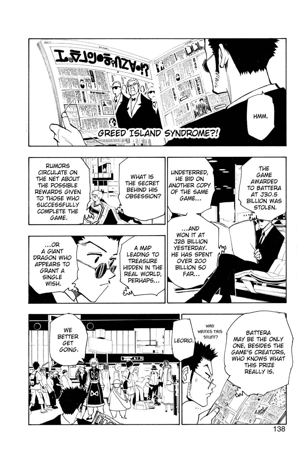 Hunter x Hunter Chap 124 - Next Chap 125