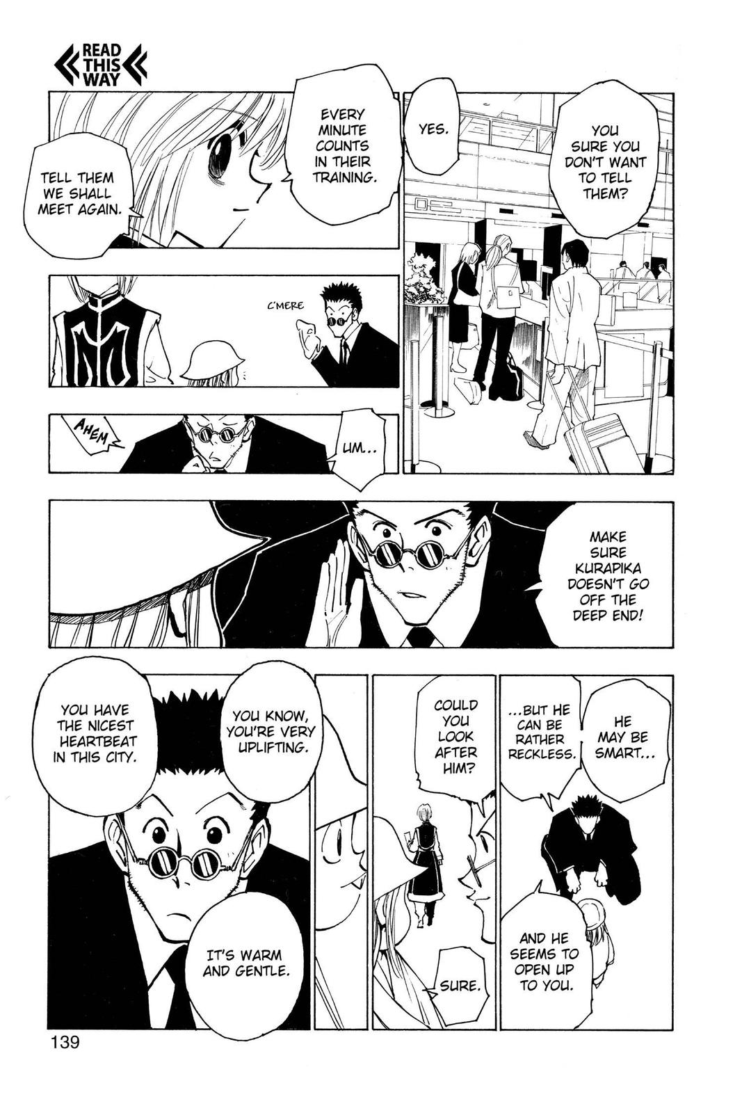 Hunter x Hunter Chap 124 - Next Chap 125