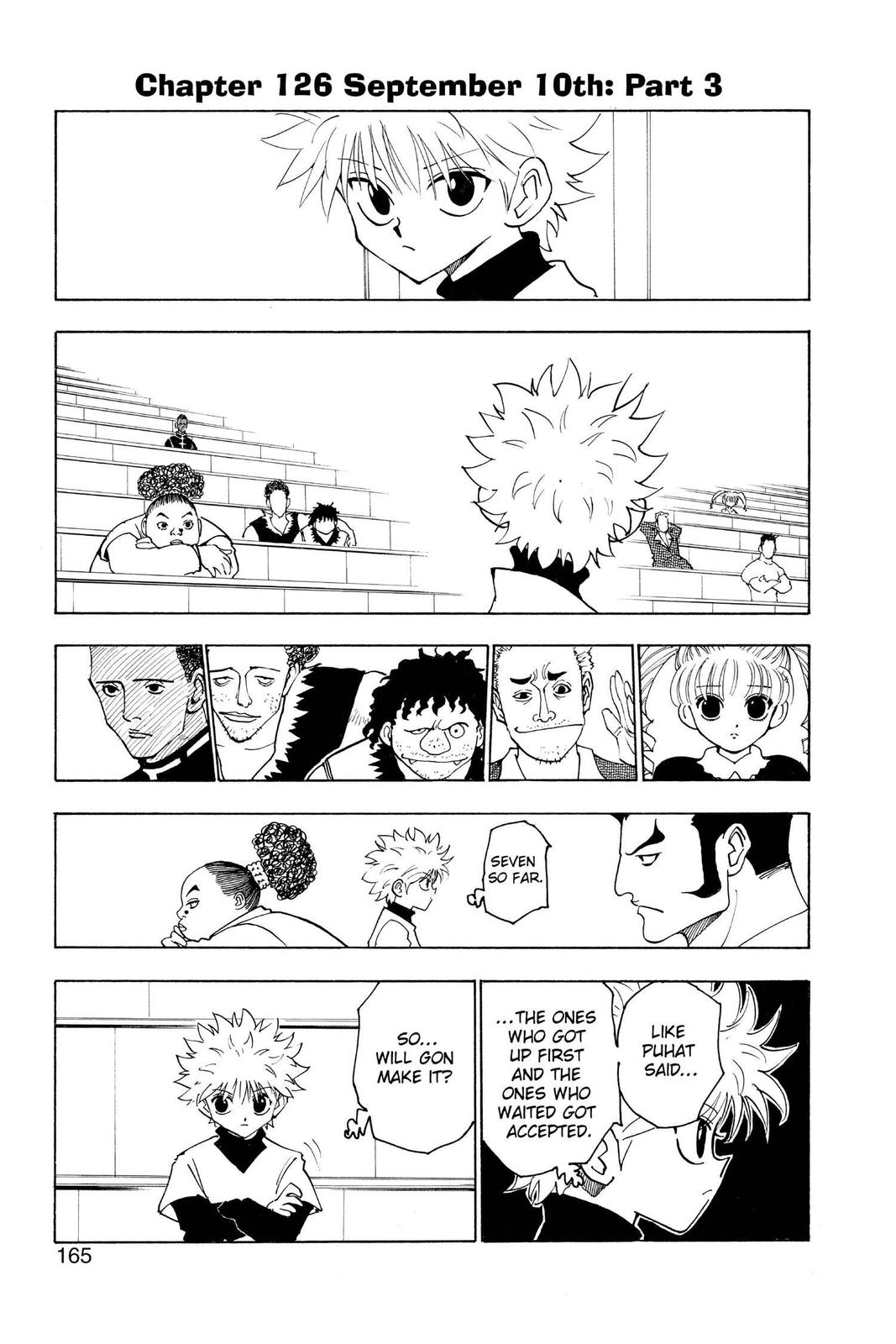 Hunter x Hunter Chap 126 - Next Chap 127