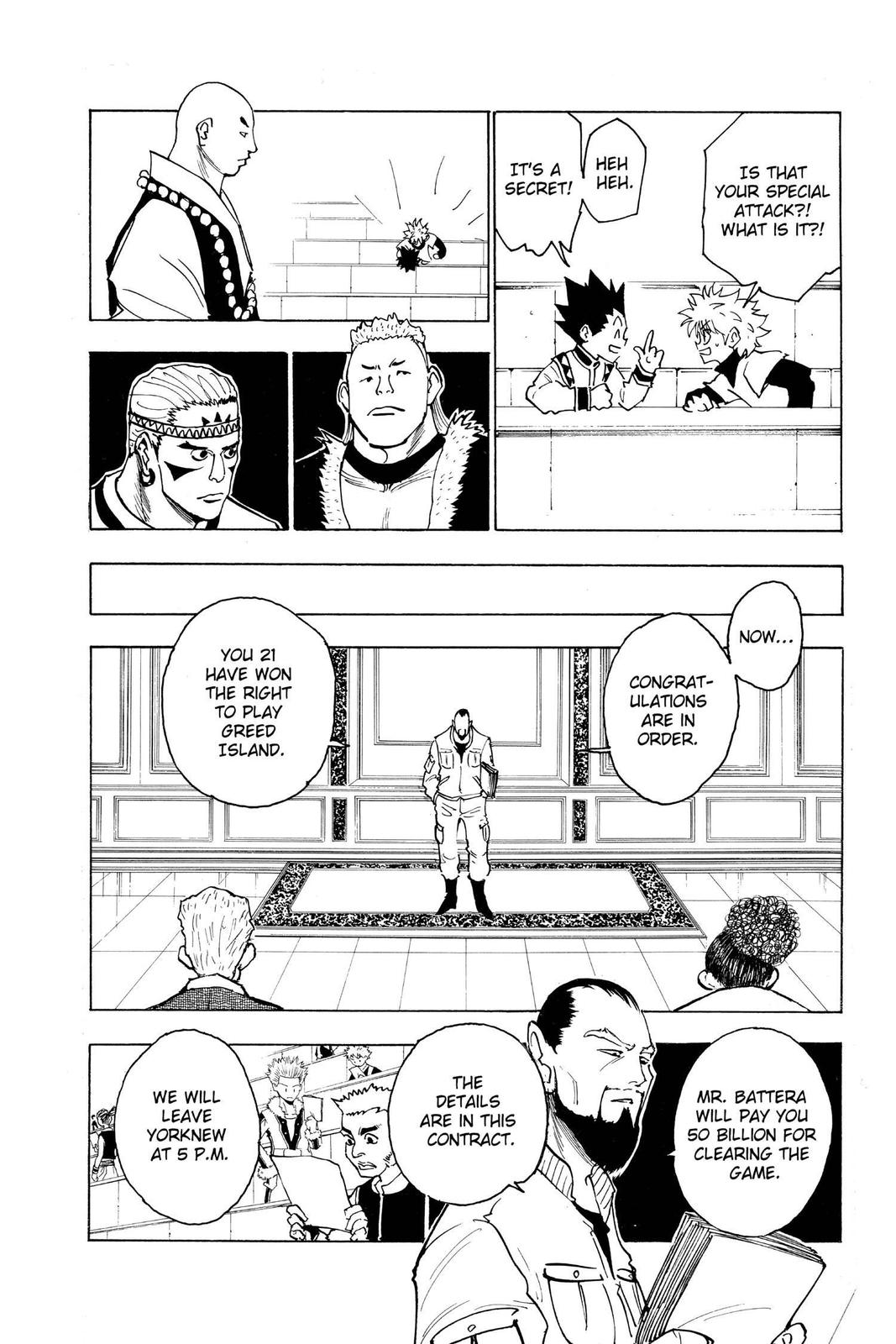 Hunter x Hunter Chap 126 - Next Chap 127