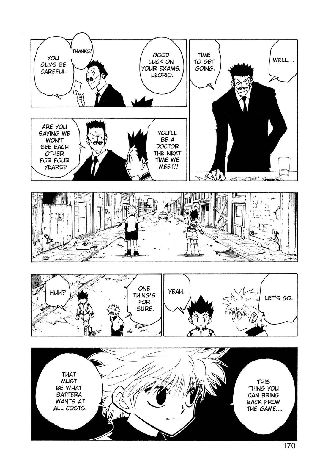Hunter x Hunter Chap 126 - Next Chap 127