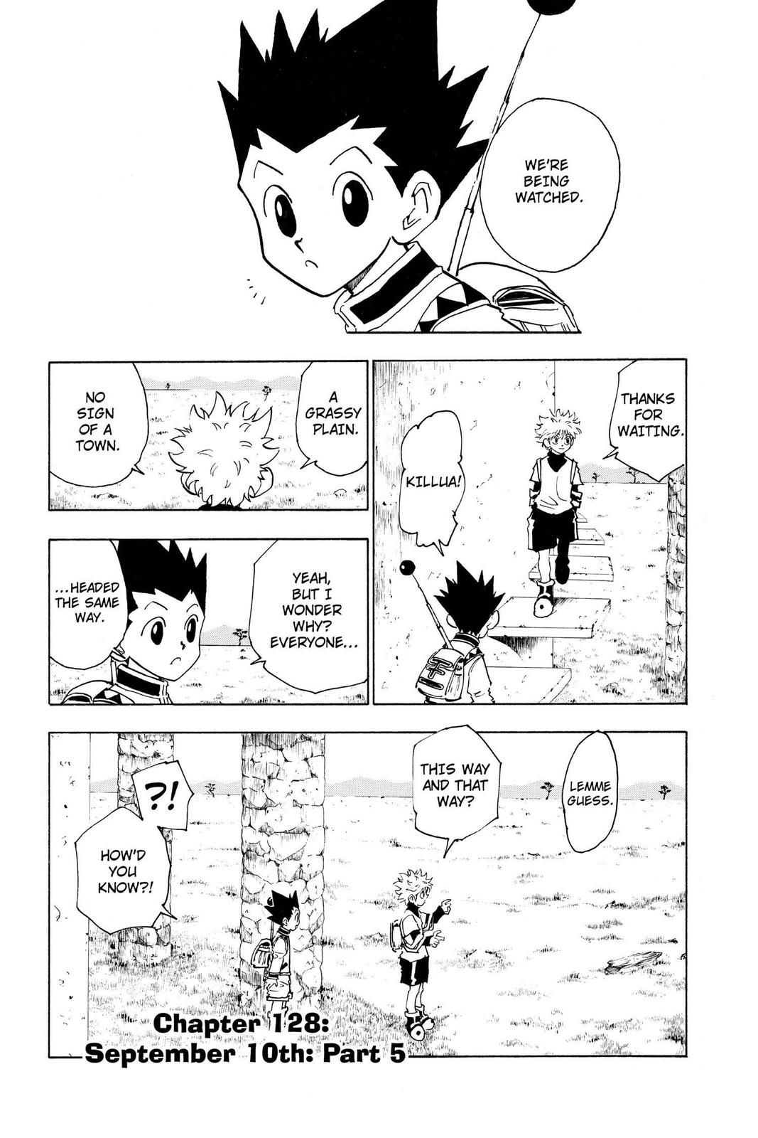 Hunter x Hunter Chap 128 - Next Chap 129