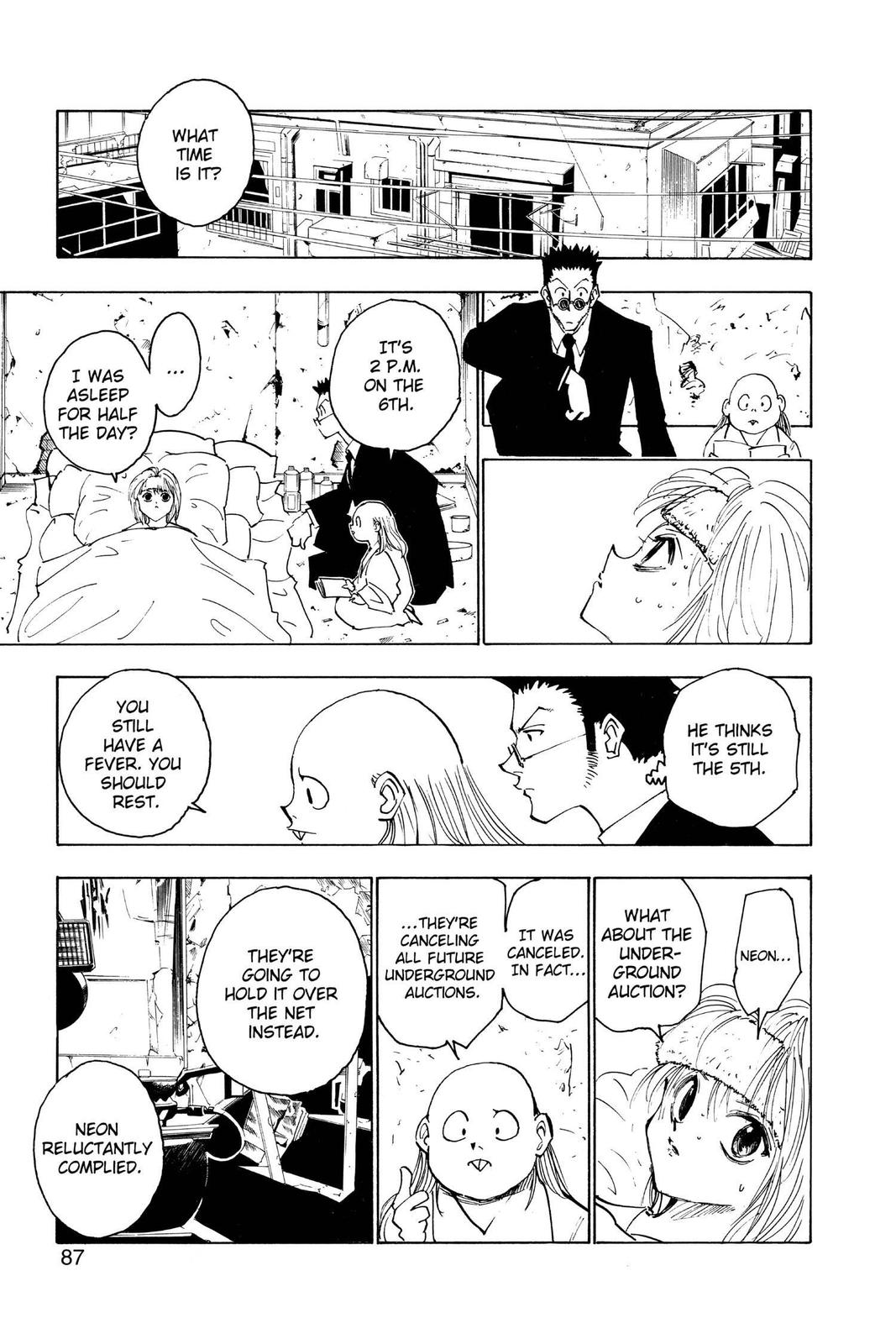 Hunter x Hunter Chap 121 - Next Chap 122