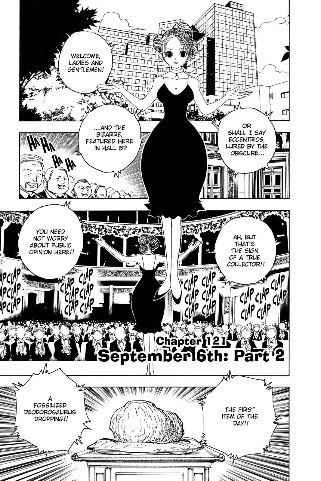 Hunter x Hunter Chap 121 - Next Chap 122