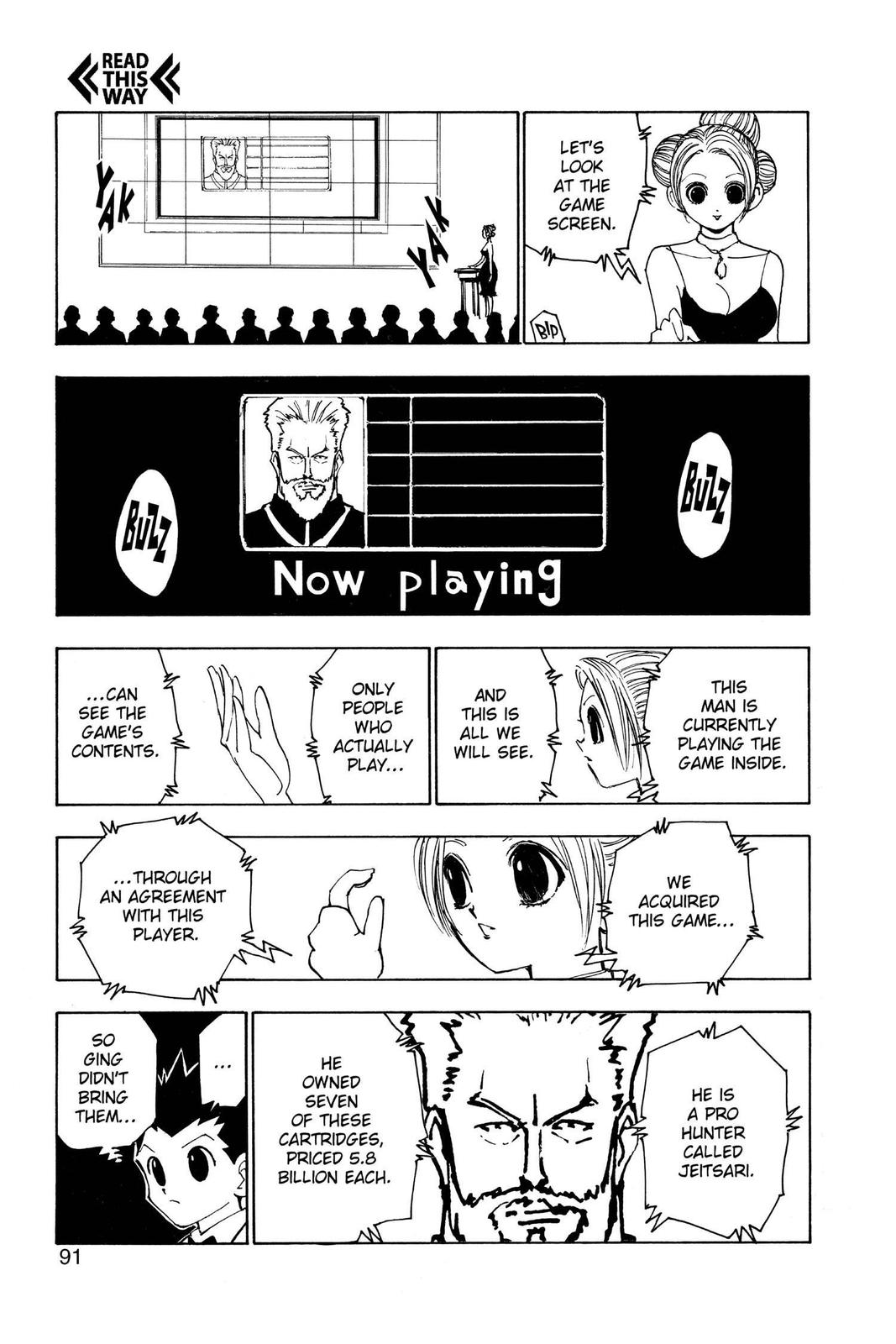 Hunter x Hunter Chap 121 - Next Chap 122