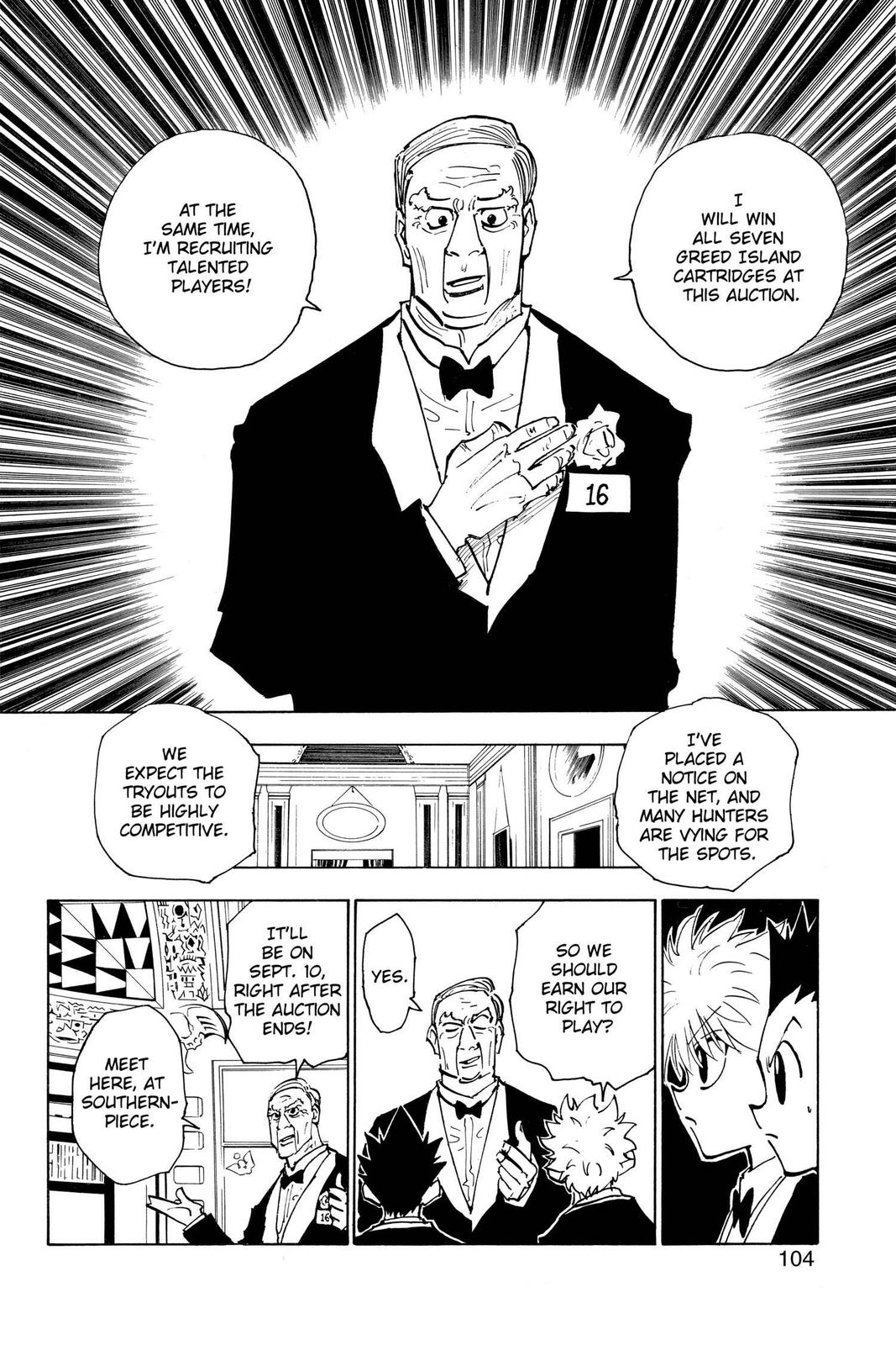 Hunter x Hunter Chap 122 - Next Chap 123