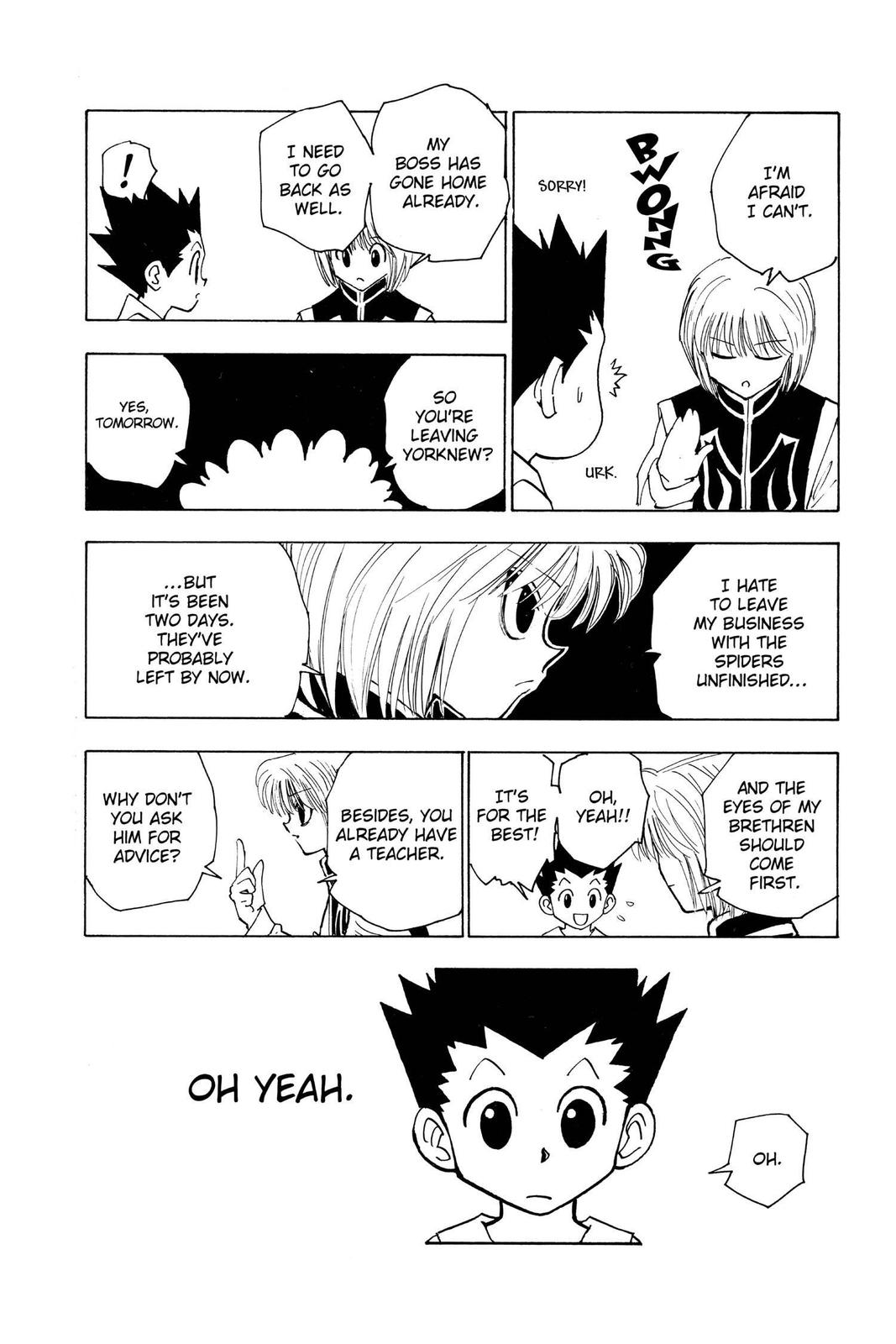 Hunter x Hunter Chap 123 - Next Chap 124