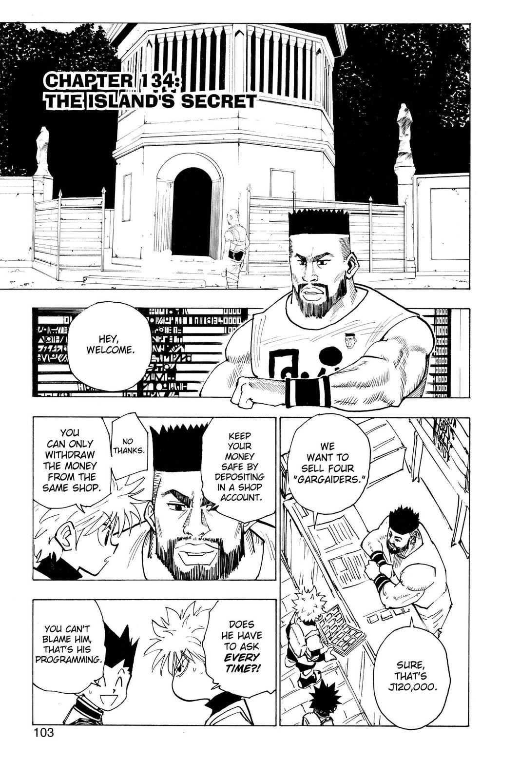 Hunter x Hunter Chap 134 - Next Chap 135
