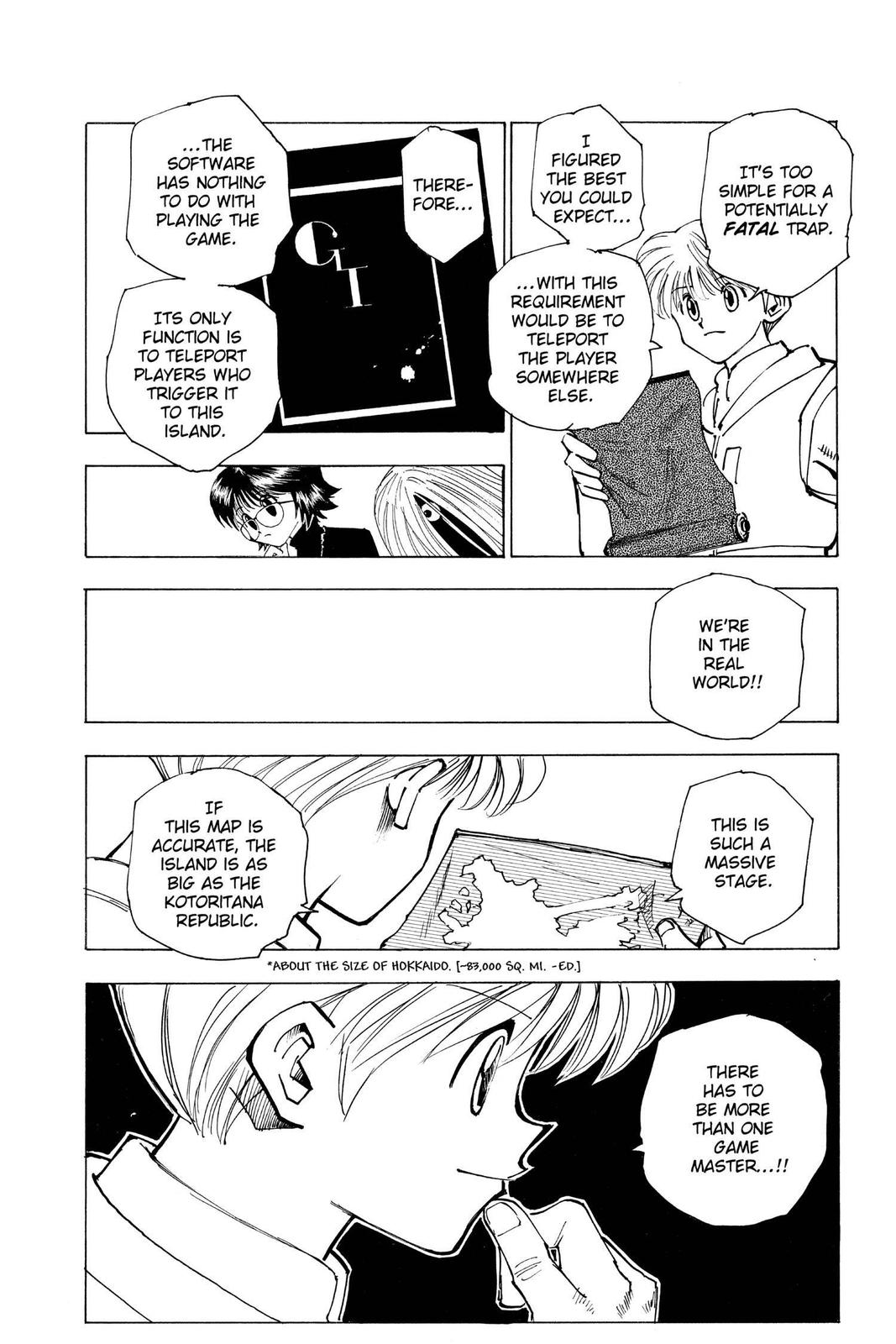 Hunter x Hunter Chap 134 - Next Chap 135