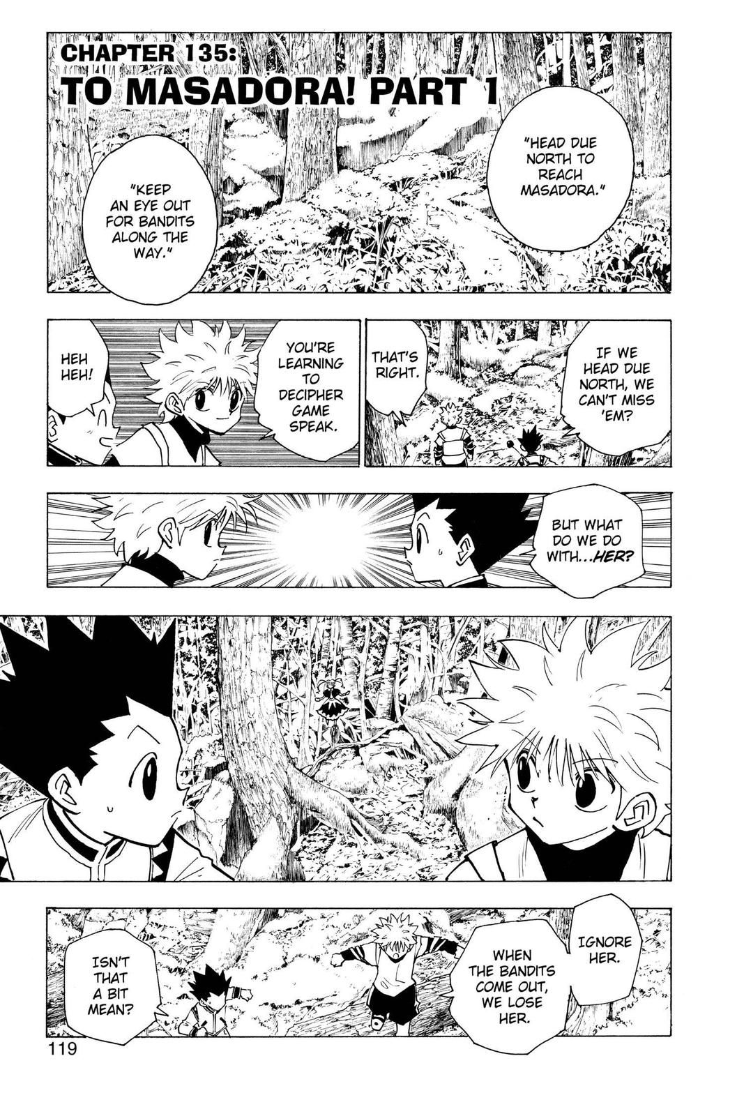 Hunter x Hunter Chap 135 - Next Chap 136