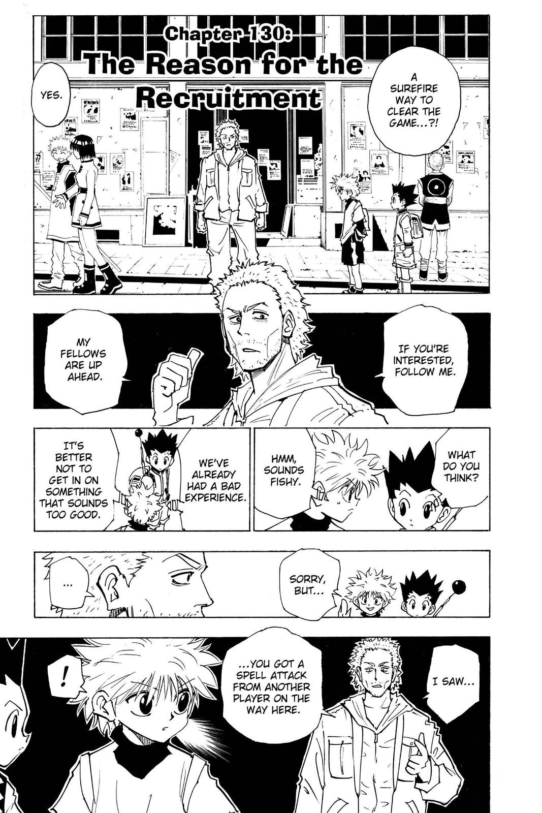Hunter x Hunter Chap 130 - Next Chap 131
