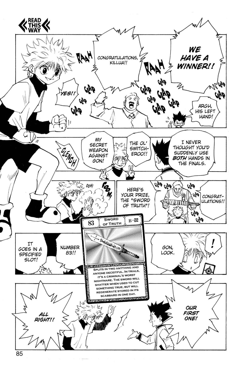 Hunter x Hunter Chap 132 - Next Chap 133