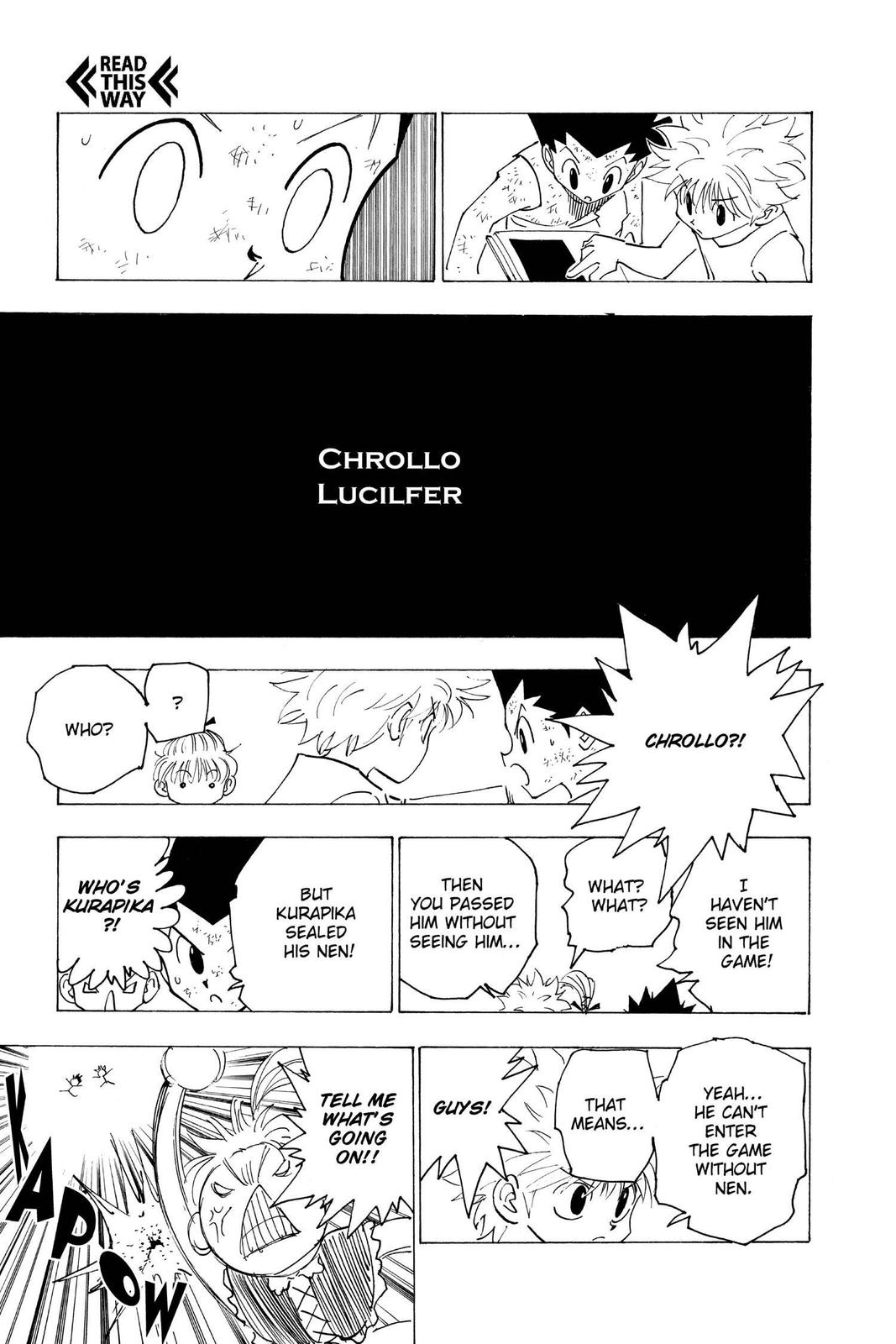 Hunter x Hunter Chap 149 - Next Chap 150