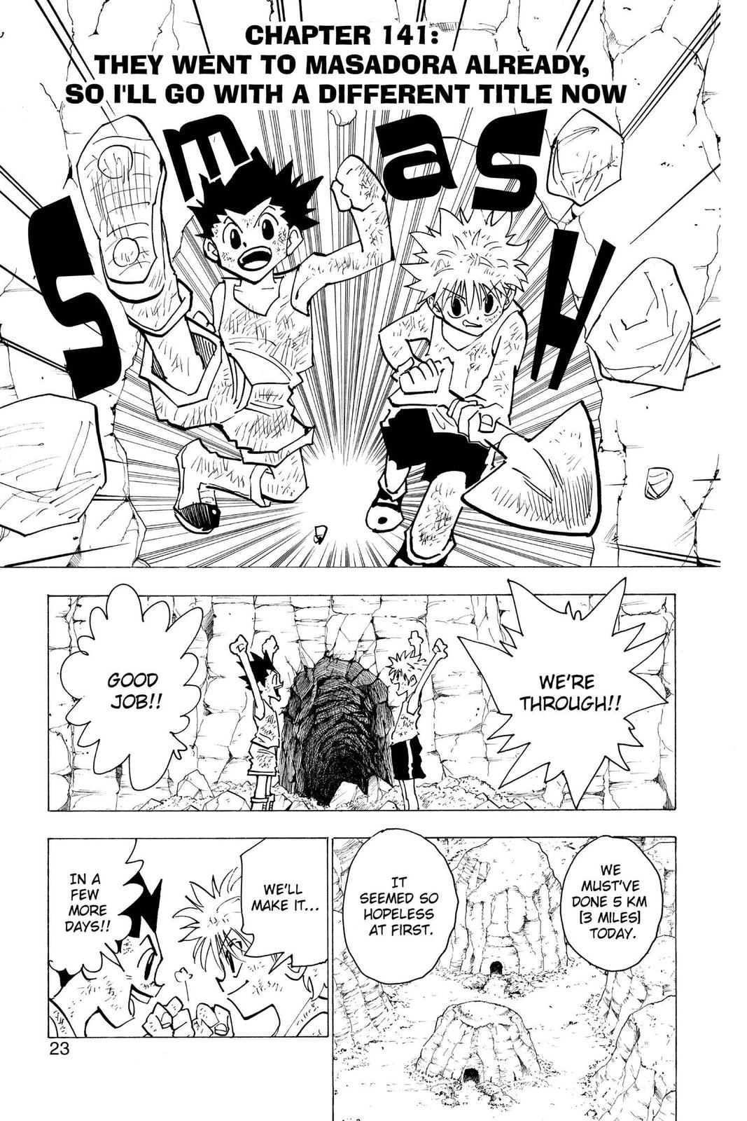 Hunter x Hunter Chap 141 - Next Chap 142