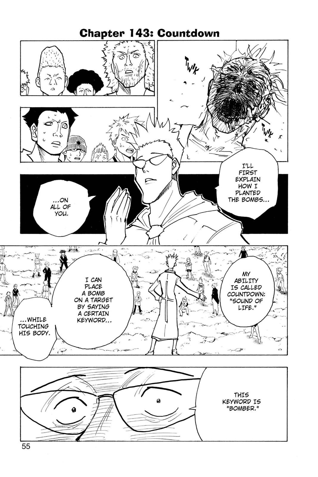 Hunter x Hunter Chap 143 - Next Chap 144