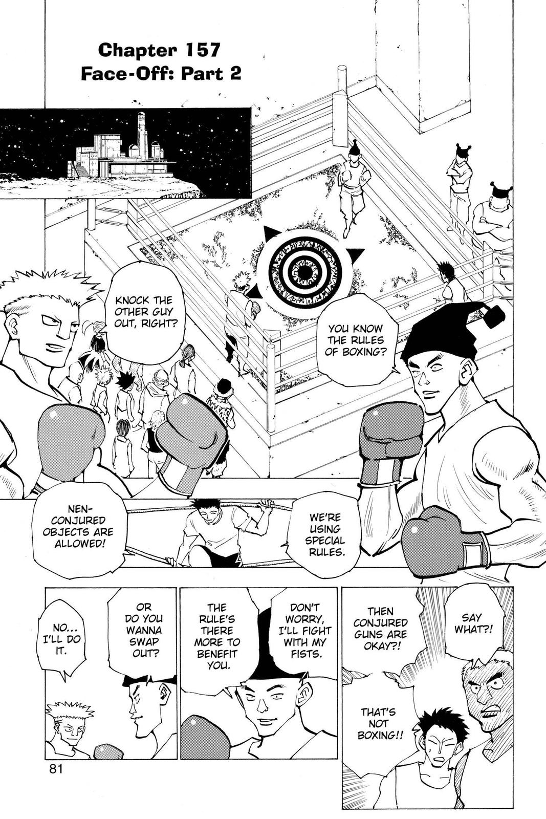 Hunter x Hunter Chap 157 - Next Chap 158