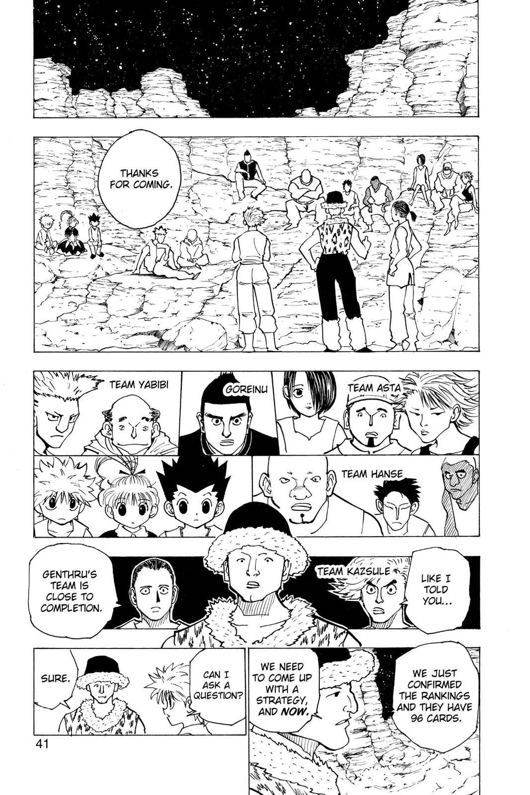 Hunter x Hunter Chap 154 - Next Chap 155